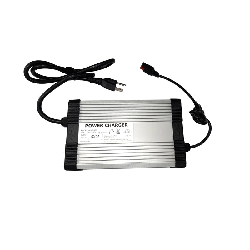 72V 5A NMC Lithium Ion Battery Charger - Aegis Battery