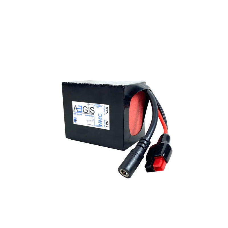 12V 5Ah Li-ion Battery - NMC Lithium Ion Deep Cycle