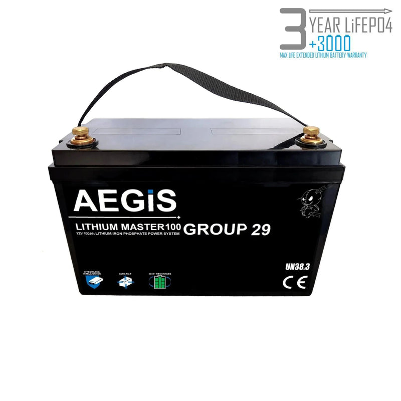 12V 100Ah LiFePO4 Lithium Iron Phosphate Deep Cycle Battery