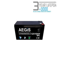 12V 10Ah  LiFePO4 Lithium Iron Phosphate Deep Cycle Battery