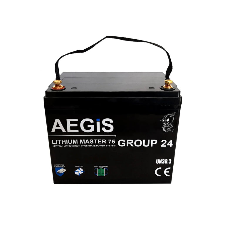 12V 75Ah LiFePO4 Lithium Iron Phosphate Deep Cycle Battery