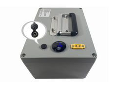 Aegis 24V 30Ah Li ion Battery | NMC 24V Lithium Battery- Aluminum Case