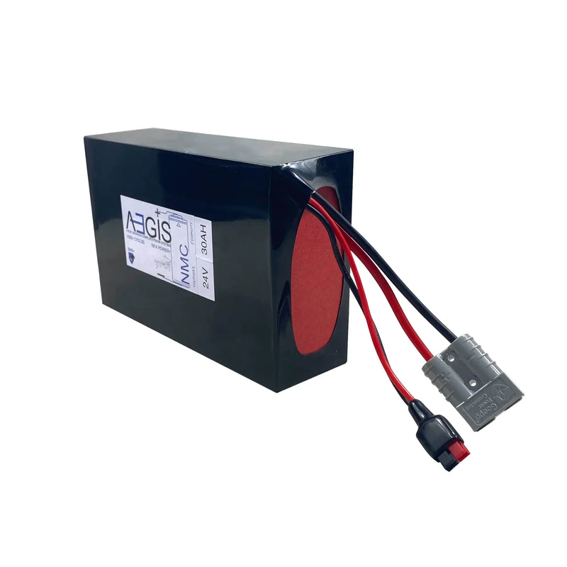 24V 30Ah Li-ion Battery - NMC Lithium Ion Deep Cycle