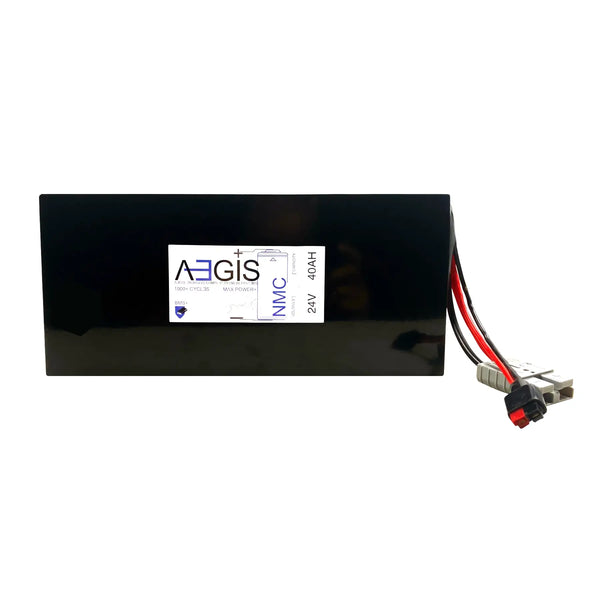 Aegis 24V 40Ah Lithium Ion Battery Pack | NMC 24V Lithium Battery