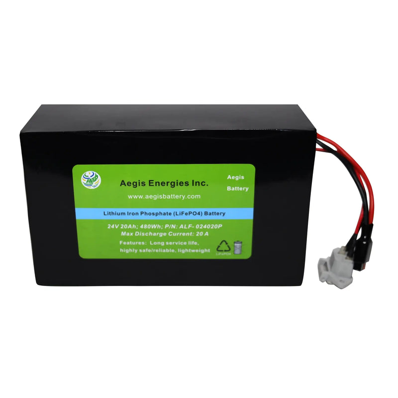 24V 20Ah  LiFePO4 Lithium Iron Phosphate Deep Cycle Battery