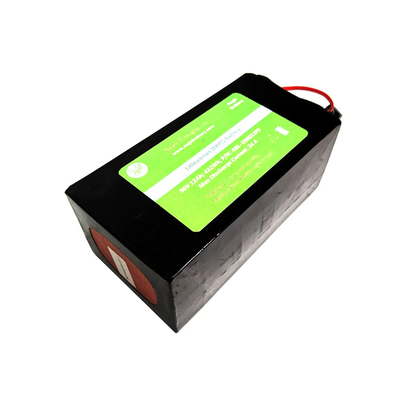 36V 12Ah Li-ion Battery - NMC Lithium Ion Deep Cycle