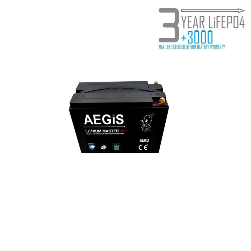 36V 25Ah LiFePO4 Lithium Iron Phosphate Deep Cycle Battery