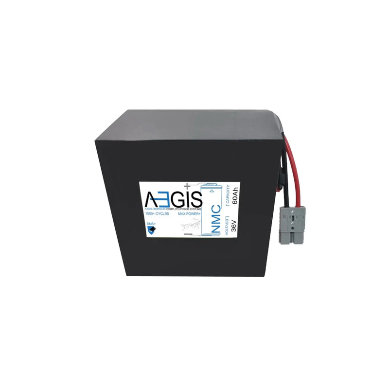 36V 60Ah Li-ion Battery (NMC Deep Cycle) - Aegisbattery