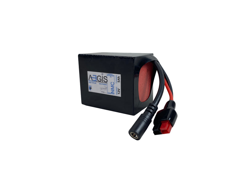 12V 5Ah Li-ion Battery - NMC Lithium Ion Deep Cycle
