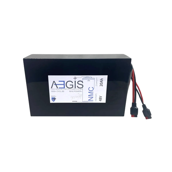Aegis 48V 20Ah Lithium Ion Battery Pack | NMC 48V Lithium Battery