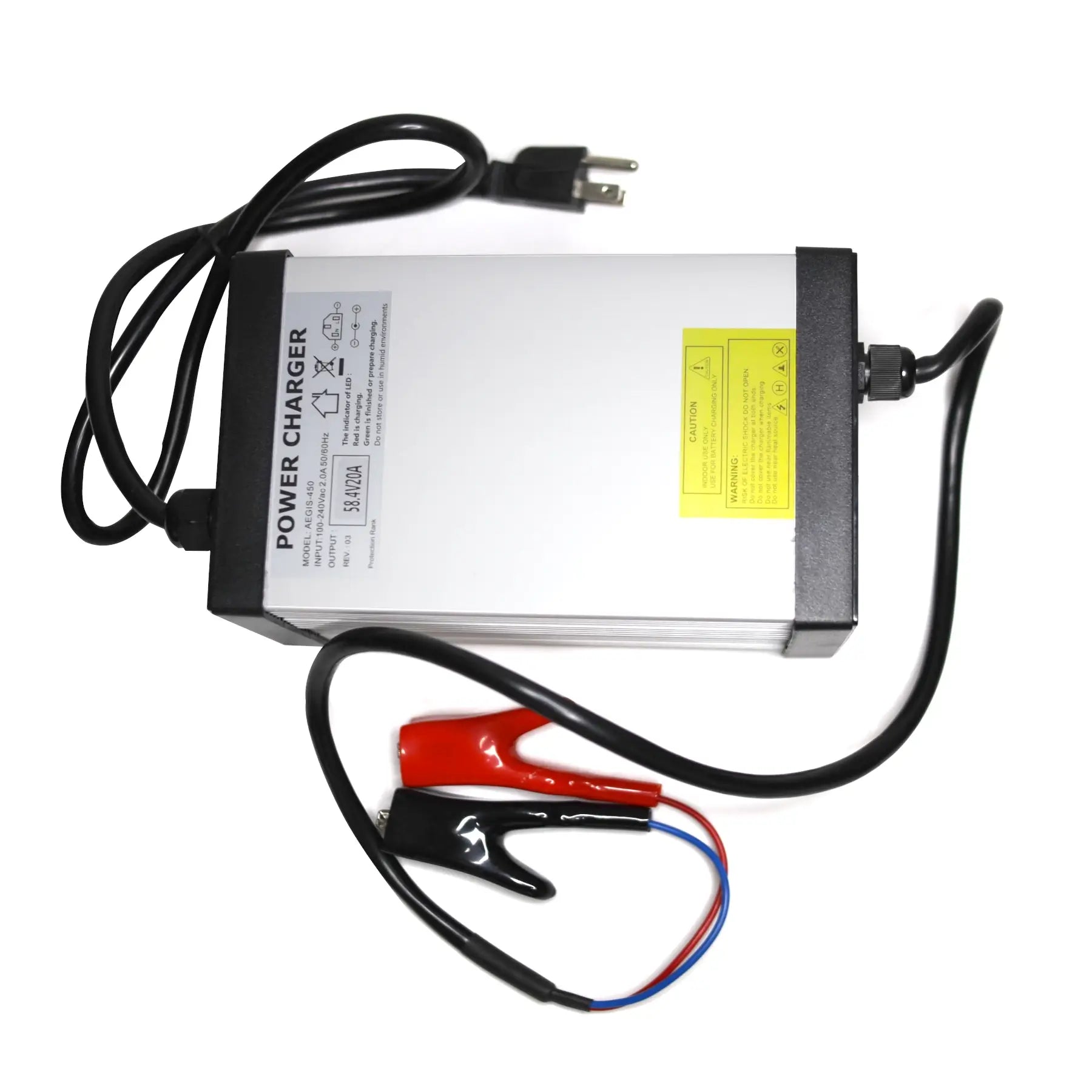 Chargeur 220 volts de batterie LiFeP04 12 Volts/20Ah