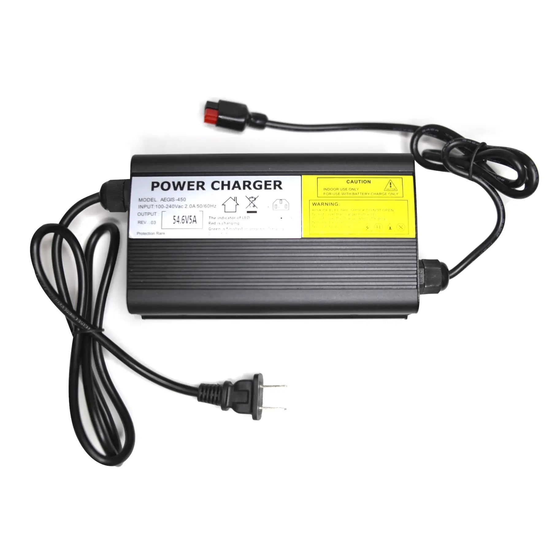 48V 5A Li-ion Battery Charger - Aegis Battery Lithium ion li ion