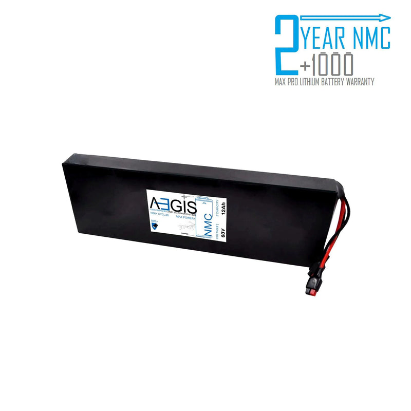 60V 12Ah Long Li-ion Battery - NMC Lithium Ion Deep Cycle