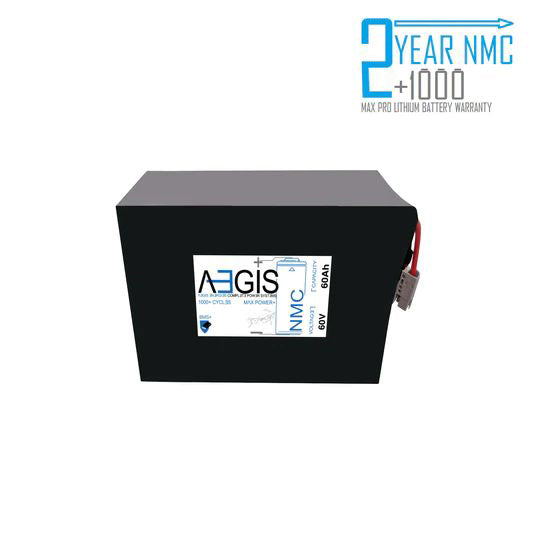 60V 60Ah Li-ion Battery - NMC Lithium Ion Deep Cycle