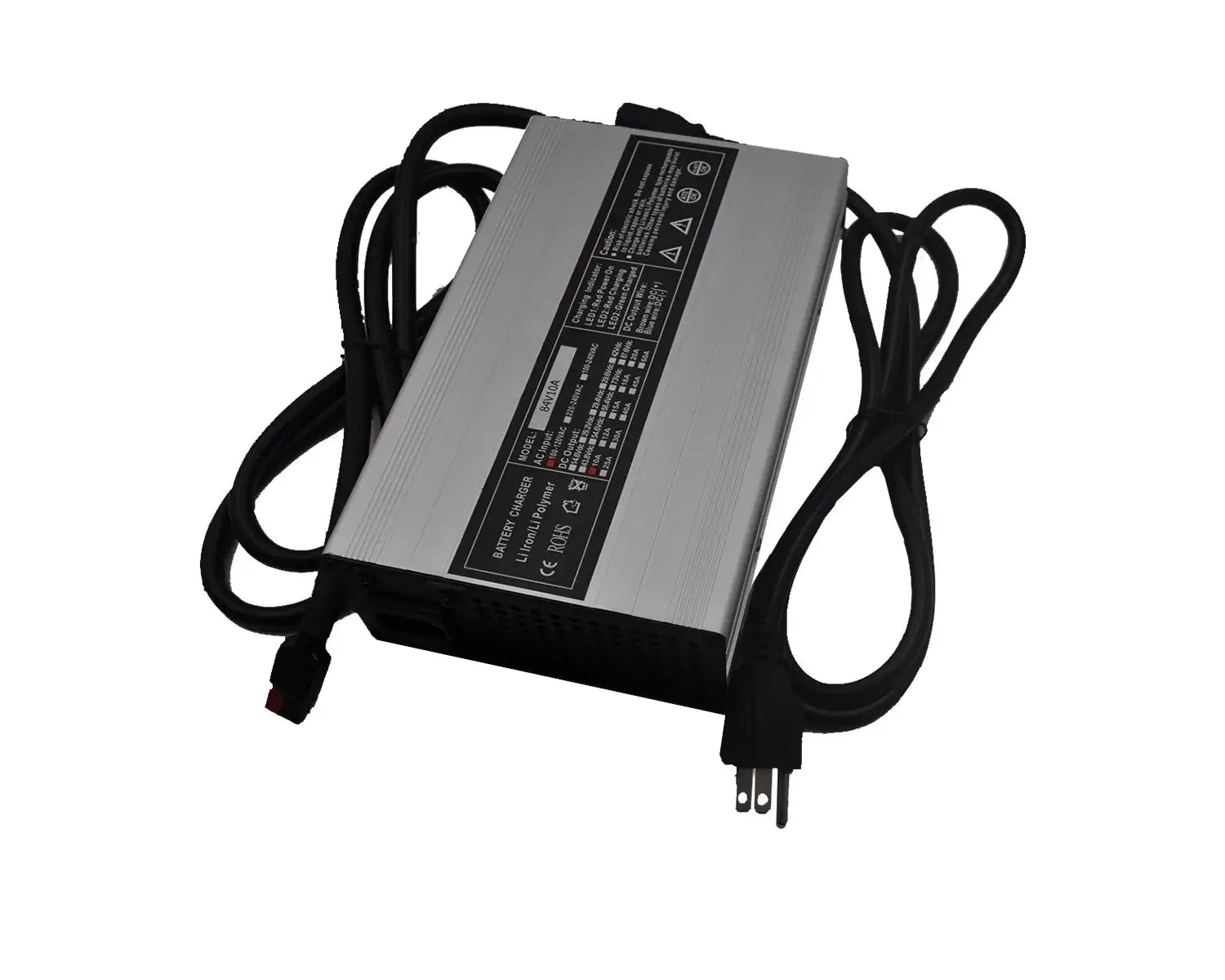 72V 10A Li-ion Battery Charger - Aegis Battery Lithium ion