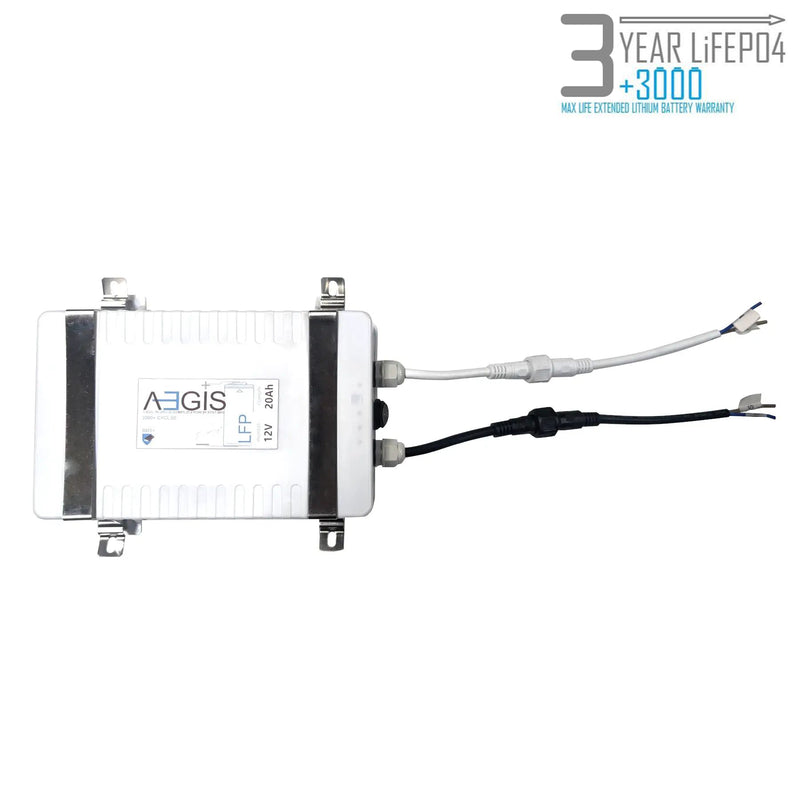 Solar - 12V 20Ah LiFePO4 Battery