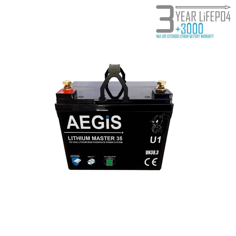 12V 35Ah LiFePO4 Lithium Iron Phosphate Deep Cycle Battery