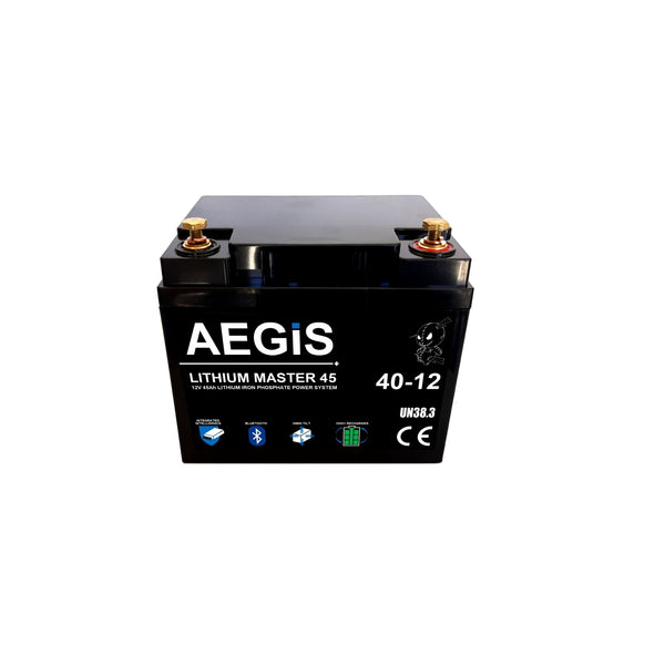 Aegis 12V 45Ah LiFePO4 Battery | LFP 12V LiFePO4 Battery