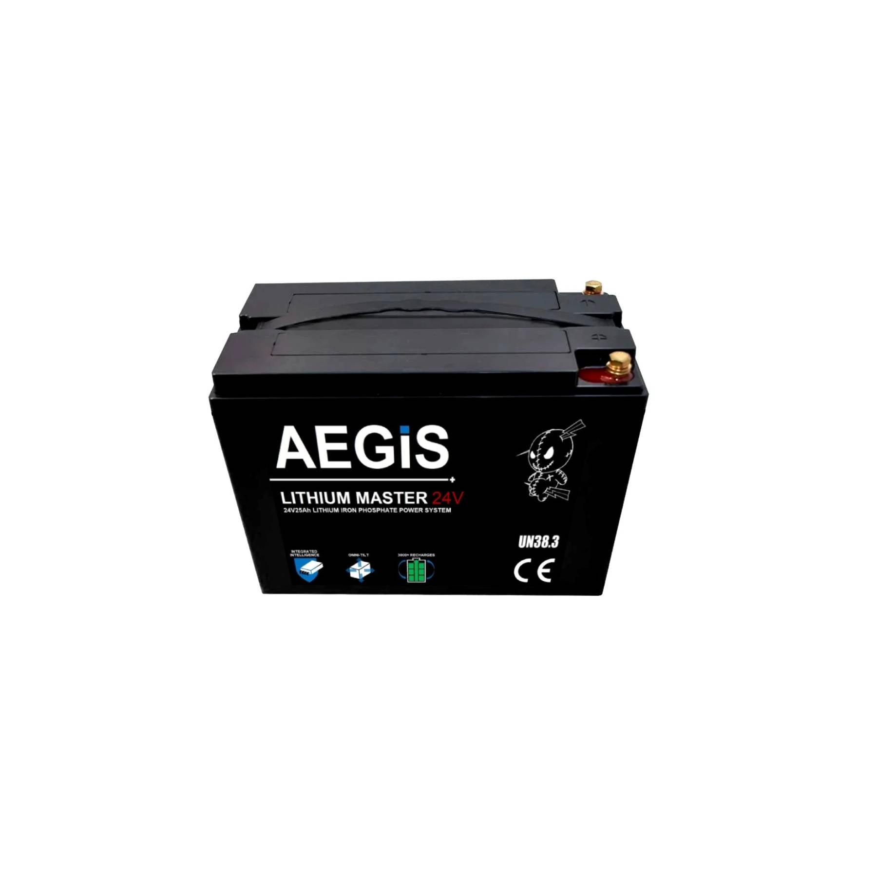 24V 25Ah LiFePO4 Lithium Iron Phosphate Deep Cycle Battery