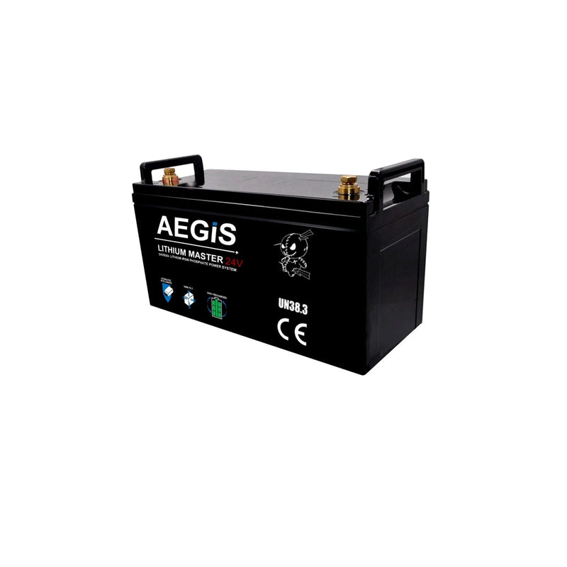 24V 50Ah LiFePO4 Lithium Iron Phosphate Deep Cycle Battery - Aegis Battery