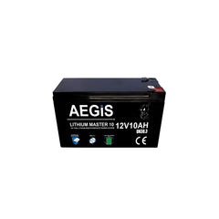 12V 10Ah  LiFePO4 Lithium Iron Phosphate Deep Cycle Battery - Aegis Battery