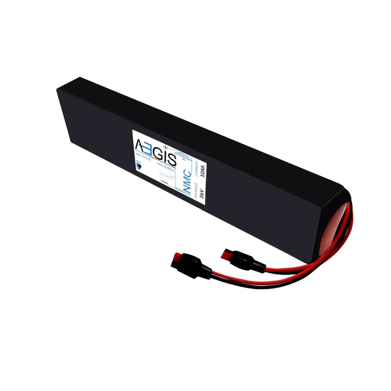 36V 10Ah Long Li-ion Battery - NMC Lithium Ion Deep Cycle - Aegis Battery