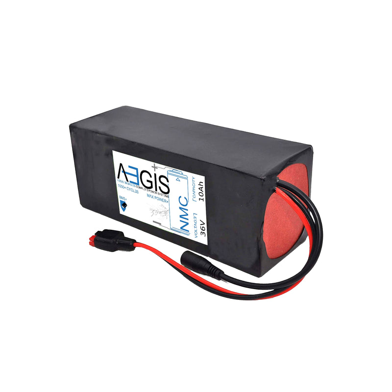 36V, 10Ah Li-ion Battery (NMC, SOFT PACK) - Aegisbattery