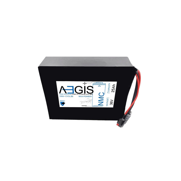 Aegis 36V 25Ah Lithium Ion Battery Pack | NMC 36V Lithium Battery
