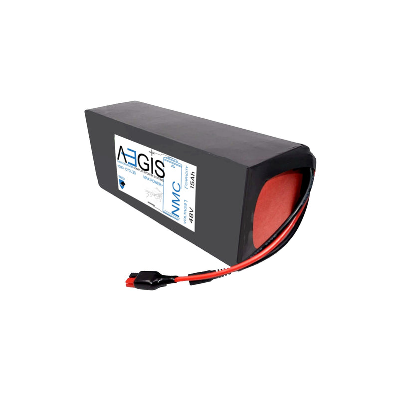 48V, 15Ah Li-ion Battery (NMC, SOFT PACK ABL-048015P) - Aegisbattery