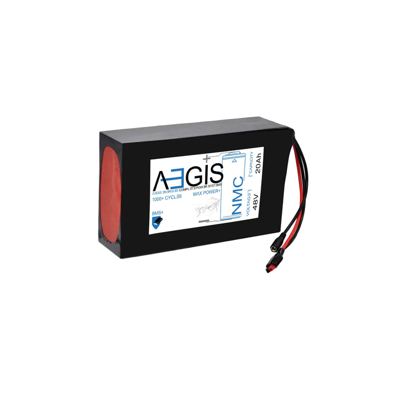 48V, 20Ah Li-ion Battery (NMC, SOFT PACK ABL-048020P) - Aegisbattery