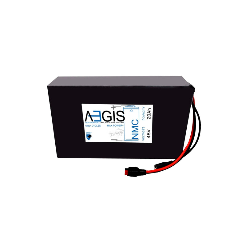 48V 20Ah Li-ion Battery - NMC Lithium Ion Deep Cycle - Aegis Battery