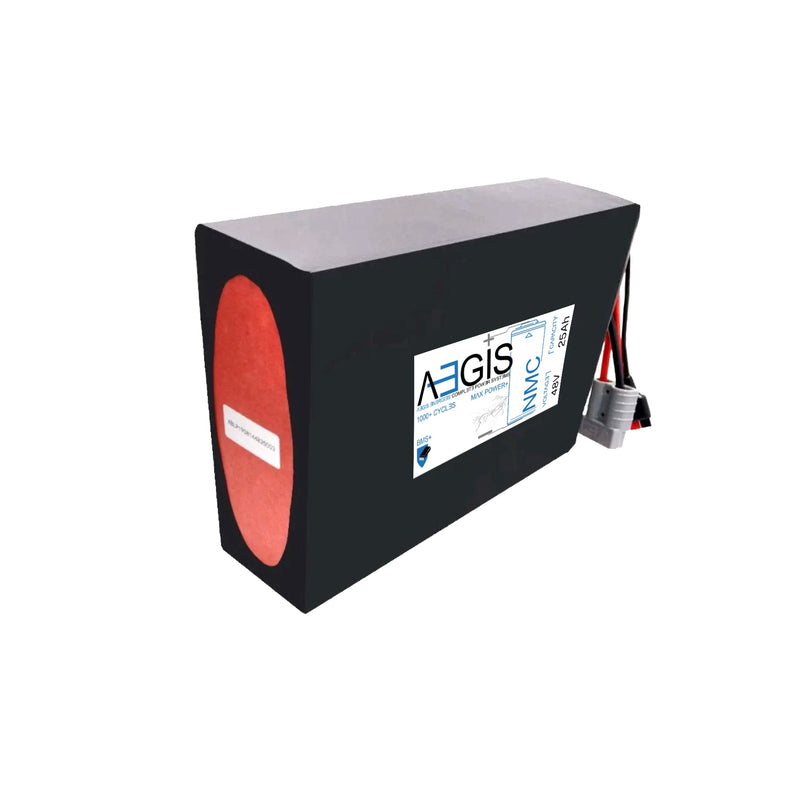 48V, 25Ah Li-ion Battery (NMC, SOFT PACK ABL-048025P) - Aegisbattery