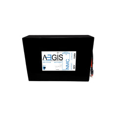 60V 15Ah Li-ion Battery - NMC Lithium Ion Deep Cycle - Flat - Aegis Battery