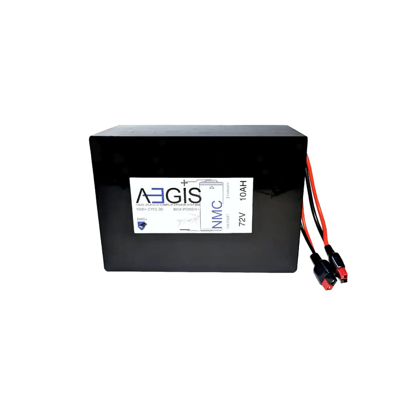 72V 10Ah Li-ion Battery - NMC Lithium Ion Deep Cycle