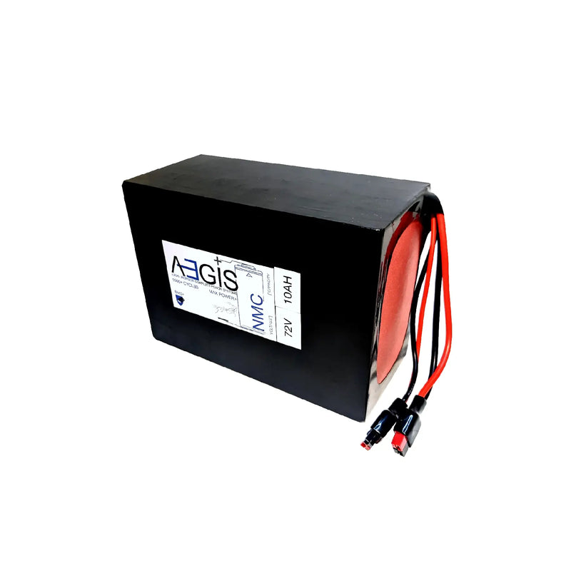 72V 10Ah Li-ion Battery - NMC Lithium Ion Deep Cycle