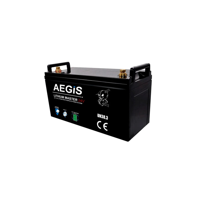 24V 75Ah LiFePO4 Lithium Iron Phosphate Deep Cycle Battery - Aegis Battery