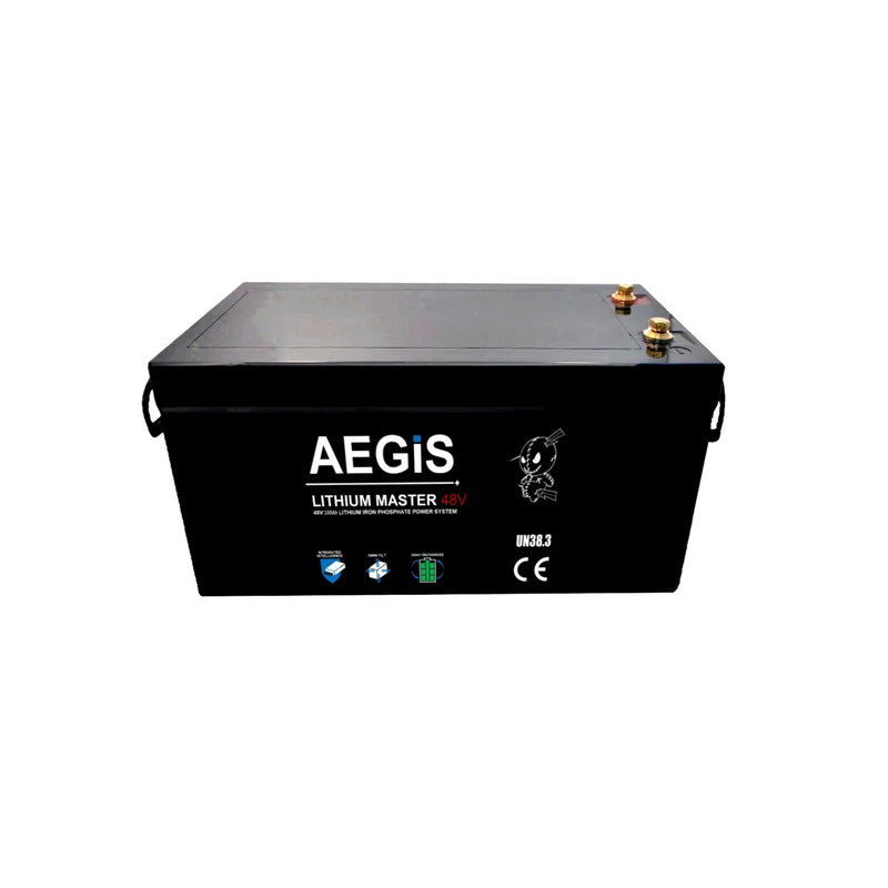 48V 100Ah LiFePO4 Lithium Iron Phosphate Deep Cycle Battery - Aegis Battery