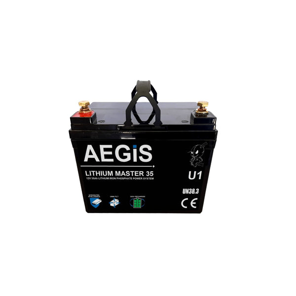 Aegis 12V 35Ah LiFePO4 Battery | LFP 12V LiFePO4 Battery